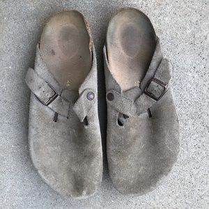 Birkenstock Suede Clogs